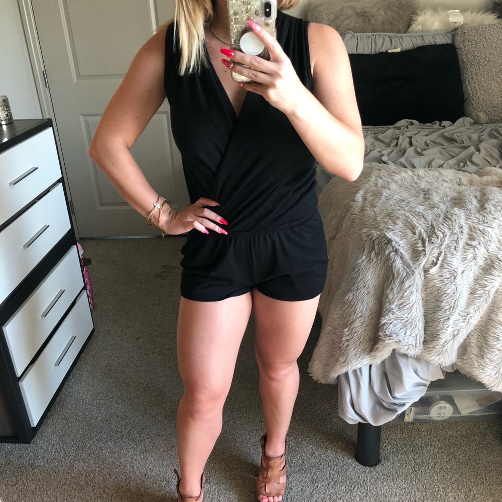 Aerie Crossover Romper
